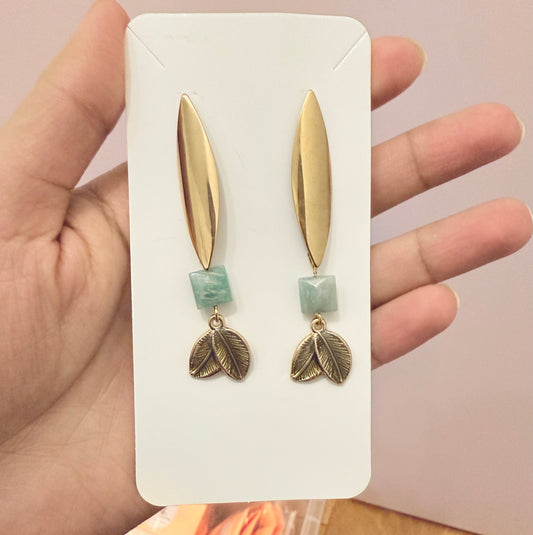 Blue Amazonite Earings